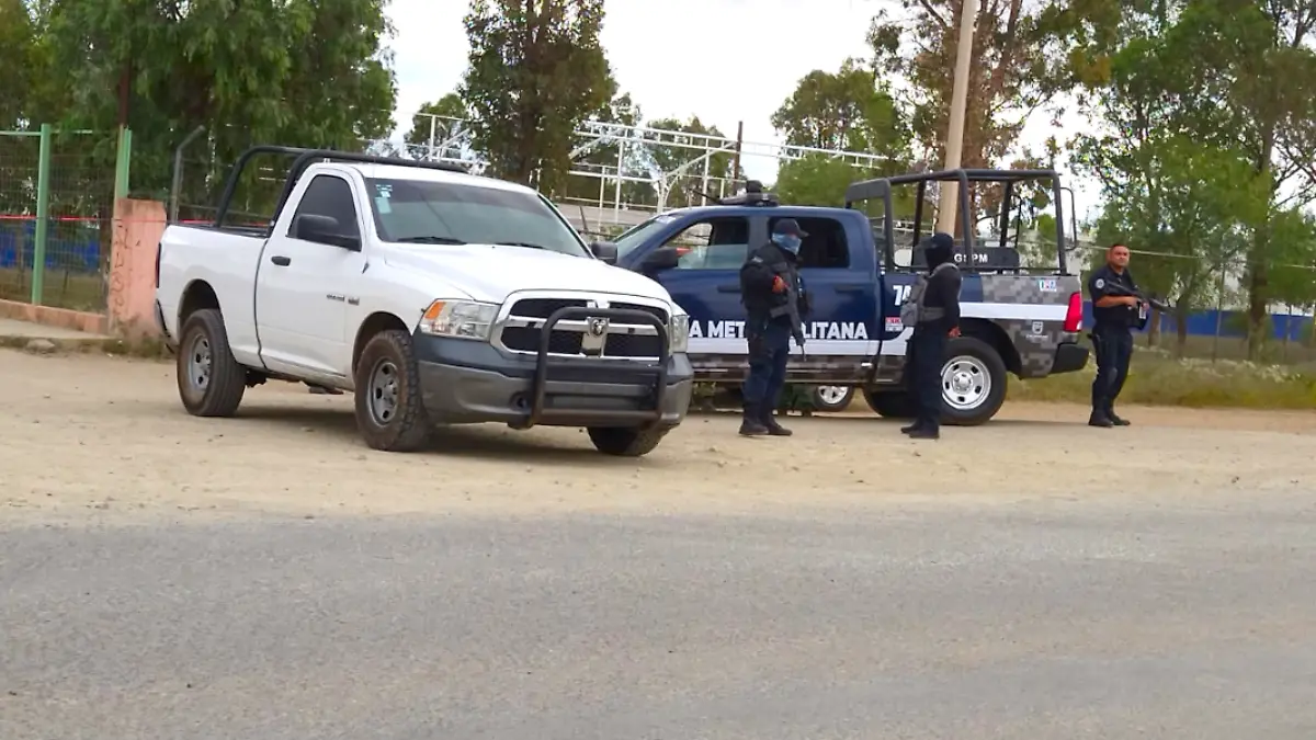 Un comando armado ejecuto a siete policías municipales en Calera, Zacatecas